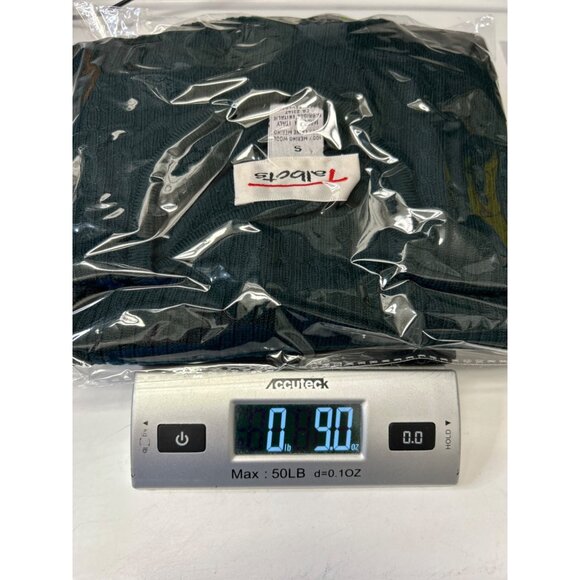 Vintage Talbots Womens Small Ribbed Merino Wool Sweater Green Made In Italy - Picture 8 of 8